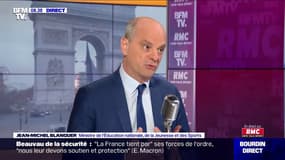Jean-Michel Blanquer sur mediapro: "On ne peut pas dans la vie des affaires prendre des risques et appeler l'État comme un pompier"