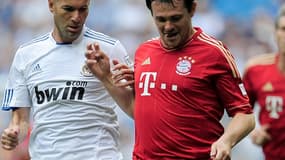 Zinedine Zidane et Willy Sagnol