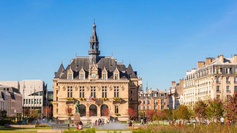 L'hôtel de ville de Vincennes.