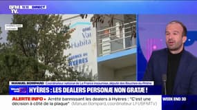 "C'est une décision à côté de la plaque": Manuel Bompard réagit à l'arrêté interdisant la circulation de dealers marseillais à Hyères, dans le Var