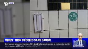 Plusieurs écoles manquent de savon pour lutter contre le coronavirus