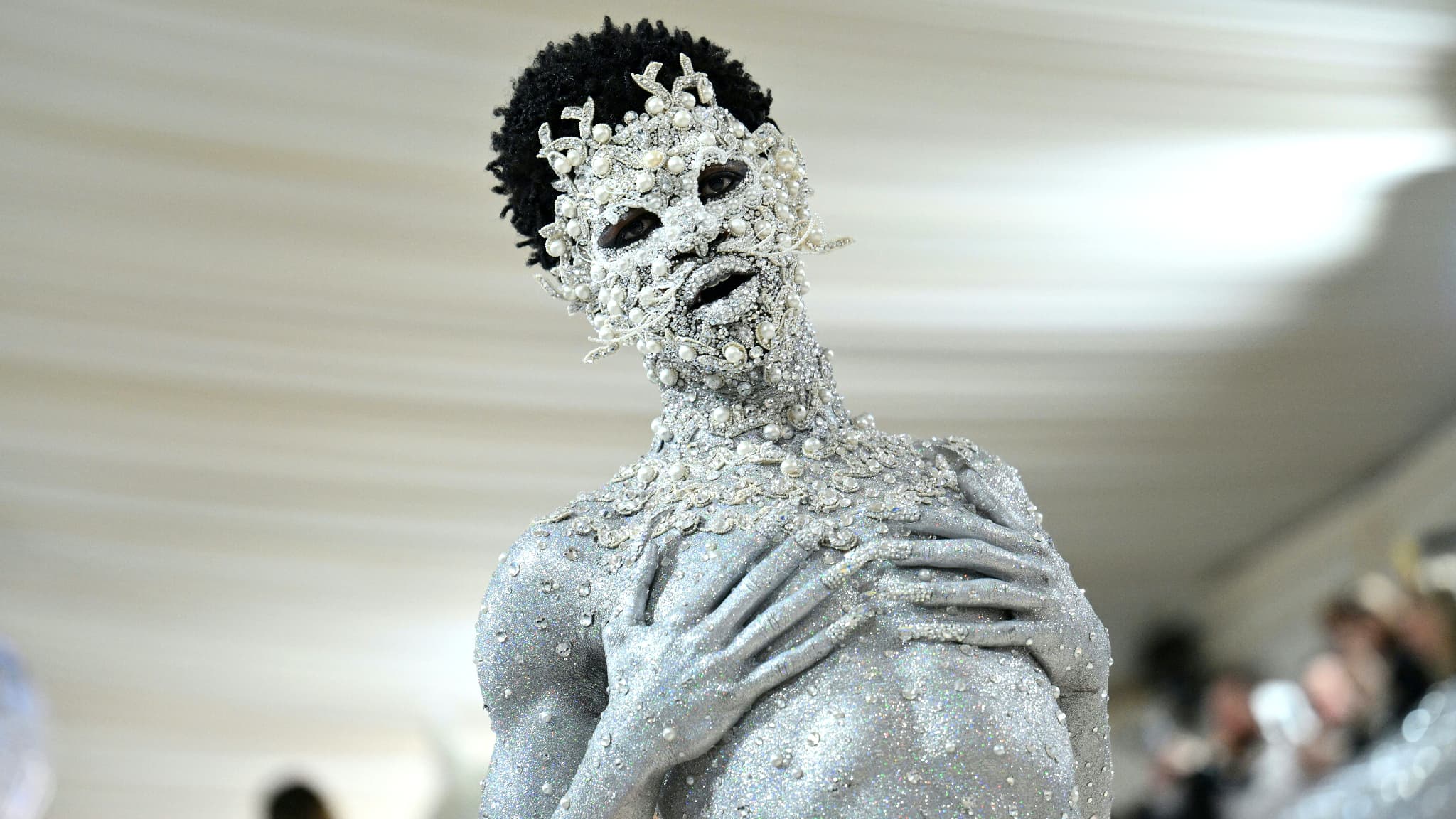 Lil Nas lors du Met Gala 2023 Lil Nas lors du Met Gala 2023