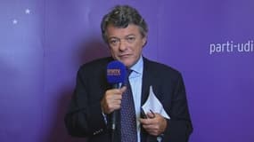 Jean-Louis Borloo, président de l'UDI, répondant dimanche soir aux questions de BFMTV