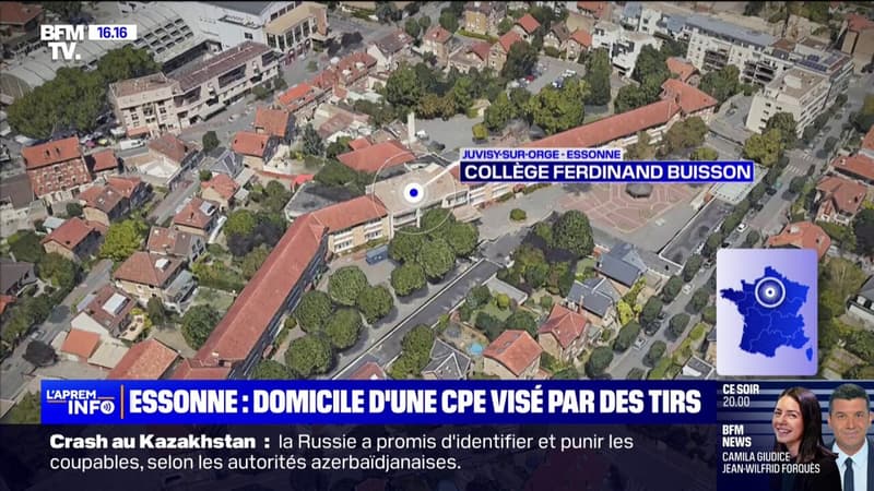 Essonne: le logement de fonction d'une CPE du collège Ferdinand-Buisson de Juvisy-sur-Orge touché par des tirs