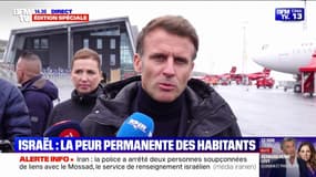 Conflit entre Israël et l'Iran: Emmanuel Macron "espère ramener le chemin de la discussion pour éviter une escalade nucléaire"