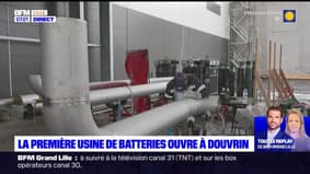 Pas-de-Calais: inauguration de la première gigafactory française