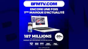 BFMTV.com, première marque d'actualité en juillet 2023