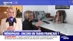 Ménopause: "Il faut beaucoup mieux informer", assure Stéphanie Rist (députée "Ensemble pour la République")