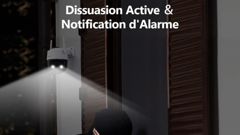Cette caméra de surveillance en promo est idéale pour surveiller l'extérieur de votre logement
