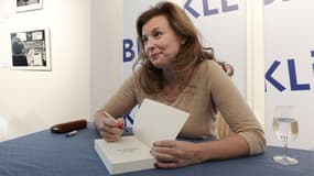 Valérie Trierweiler en dédicace à la librairie Kléber de Strasbourg, le 23 octobre 2014.
