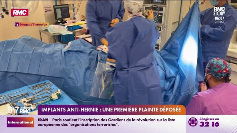 Implants anti-hernie : Une première plainte déposée