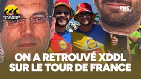 Tour de France : On a retrouvé XDDL sur le Tour de France (en pancarte…)