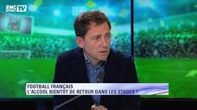 Didier Quillot évoque la possibilité de revoir de l’alcool dans les stades français