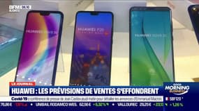 Huawei: les prévisions de ventes s'effondrent, l'entreprise devrait quitter le top 4 des vendeurs de smartphones