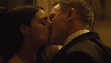 Monica Bellucci et Daniel Craig dans "007 Spectre".