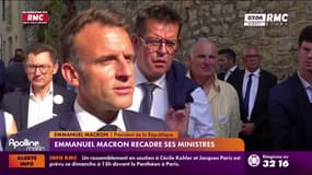 "Les ministres doivent s'occuper des politiques qu'ils conduisent": le recadrage d'Emmanuel Macron