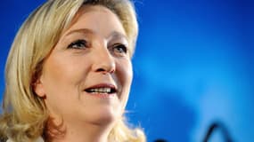 La présidente du FN Marine Le Pen