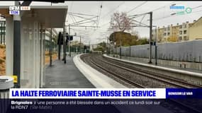 Toulon Sainte-Musse: la halte ferroviaire est entrée en service