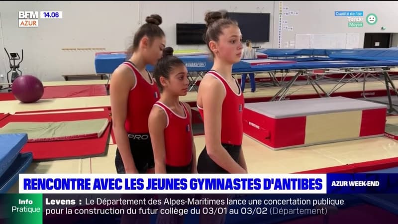 Antibes: à 13 ans, Emy va disputer ses premiers championnats du monde de gymnastique acrobatique