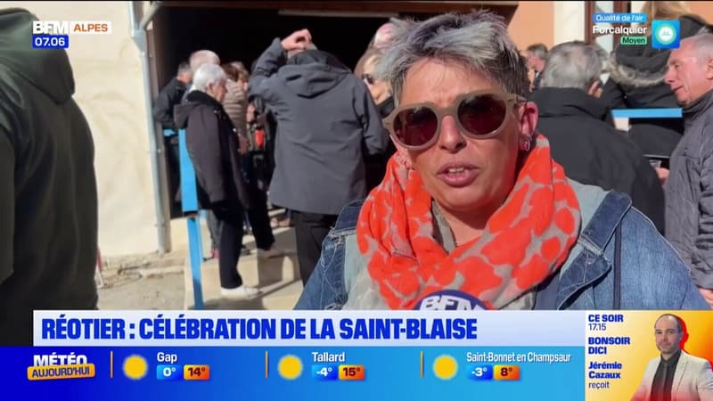 Hautes-Alpes: la Saint-Blaise célébrée à Réotier