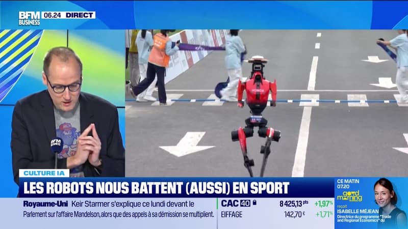 Culture IA : Les robots nous battent (aussi) en sport, par Anthony Morel - 20/04