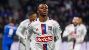 Le Brésilien Jeffinho avec Lyon contre Grenoble