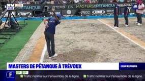 Masters de pétanque: les meilleurs joueurs de la discipline s'affrontent à Trévoux