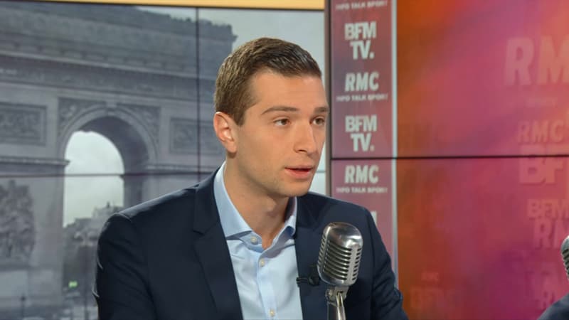 Jordan Bardella sur BFMTV et RMC, le 28 mai.