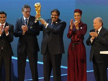 L'ancien émir Hamad ben Khalifa al-Thani