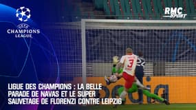 Ligue des champions : La belle parade de Navas et le super sauvetage de Florenzi contre Leipzig