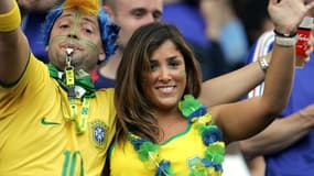 Des supporters brésiliens
