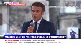 Emmanuel Macron: "Il faut continuer à réaménager nos ruralités par la présence scolaire"