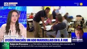 Lycées évacués: un adolescent marseillais placé en garde à vue