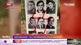 Tags néonazis : "de l'antisémitisme le plus immonde" 