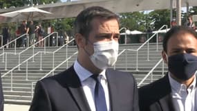 Olivier Véran au tournois de Roland-Garros, le 9 juin 2021.