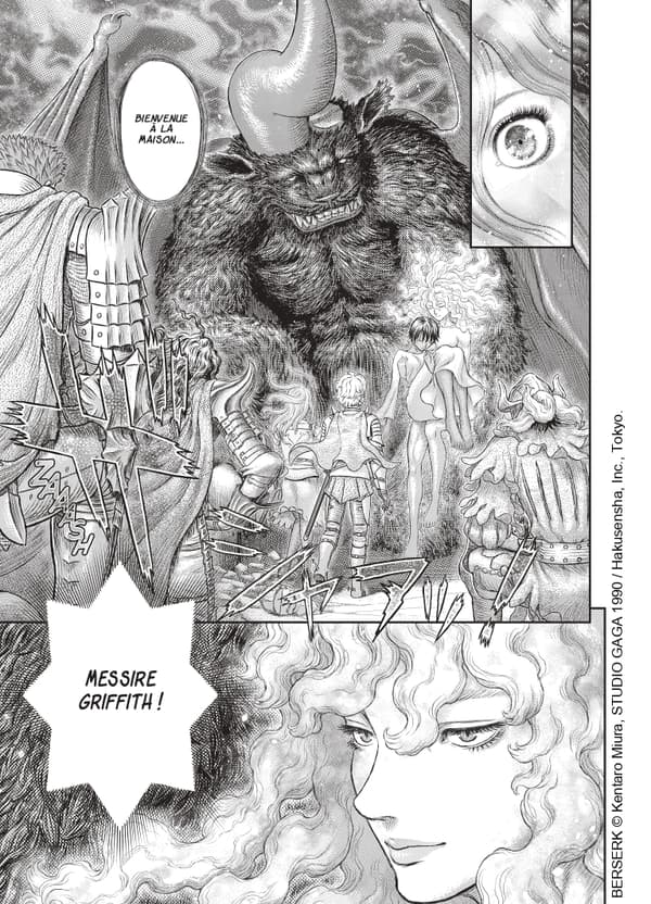 Une planche du tome 42 de "Berserk"