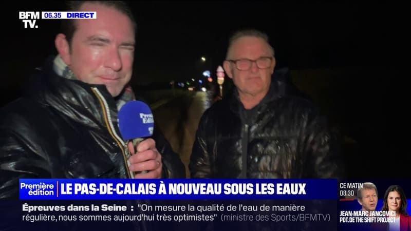 Inondations dans le Pas-de-Calais: le maire de Hames-Boucres veut 