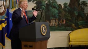 Donald Trump, le dimanche 27 octobre 2019, depuis la Maison Blanche