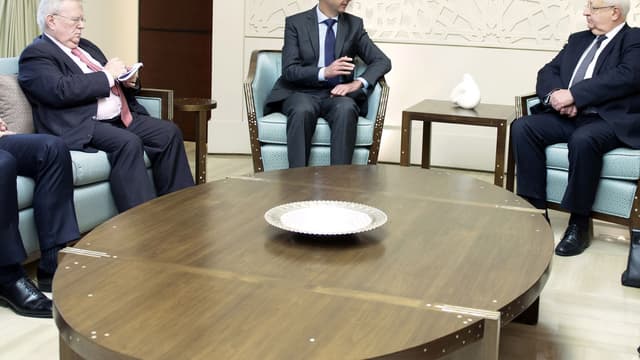 Ce mercredi quatre parlementaires français ont rencontré Bachar al-Assad