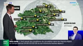 Météo Alpes du Sud: du soleil et des températures élevées toute la journée, jusqu'à 35°C