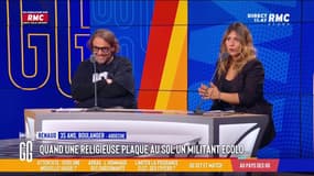 "Plaquage au sol d'un écolo par une bonne sœur : "Ah... C'est une secte ?"