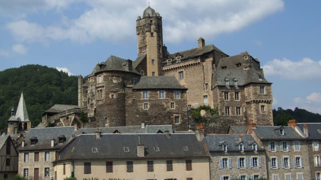 Le château d'Estaing, dans l'Aveyron est la propriété de l'ancien président depuis 2005.
