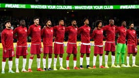 Le Qatar avant son match en Irlande le 12 octobre