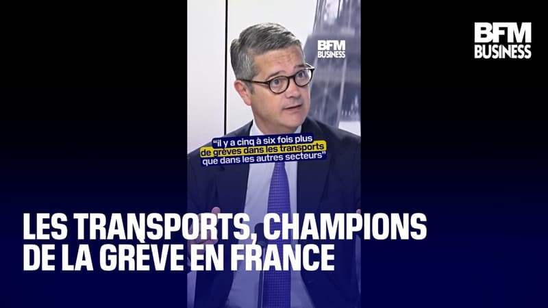 Les transports, champions de la grève en France