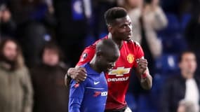 N'Golo Kanté et Paul Pogba, le 18 février 2019
