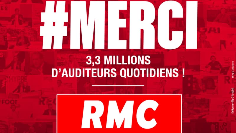 AUDIENCES RADIO - RMC 1ère radio généraliste privée de France sur le - 50 ans