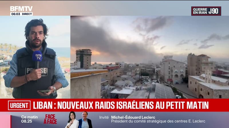 Guerre au Moyen-Orient de nouveaux raids israéliens à Tyr (Liban)