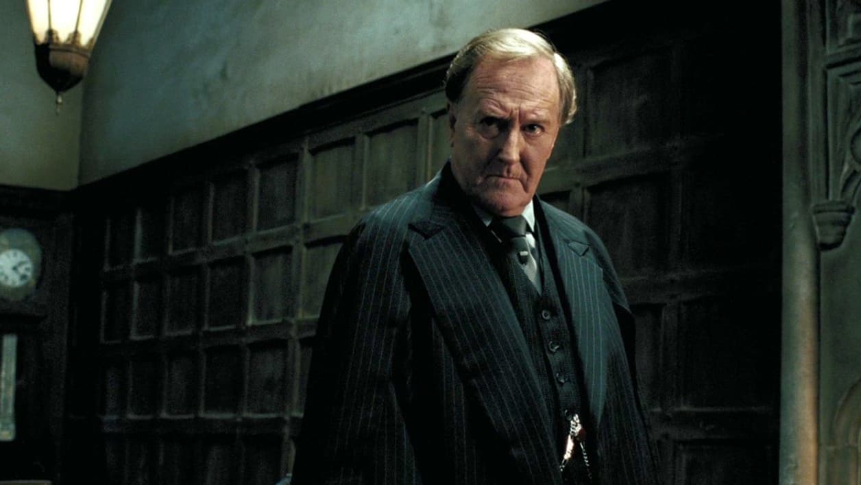 Robert Hardy dans "Harry Potter" Robert Hardy dans "Harry Potter"