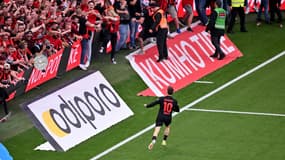 Florian Wirtz lors de Bayer Leverkusen-Werder Brême, le 14 avril 2024