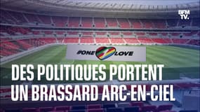 Mondial 2022: plusieurs personnalités politiques ont porté un brassard arc-en-ciel dans les stades 